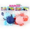 MAINAN ANAK MURAH GROSIR VIRAL YI19 KEPITING RENANG CUTE ANIMALS KEPITING PUTAR BERENANG - Gambar 3