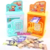 GROSIR MAINAN ANAK MURAH YA2 MAINAN CELENGAN ATM SIDIK JARI CELENGAN CARTOON MONEY SAFE BOX - Gambar 2