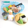 MAINAN ANAK MURAH GROSIR KERANJANG DIMSUM ISI 2 SS1982 DAN CHEF MAKANAN JEPANG SUSI DAN ICE CREAM - Gambar 3