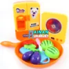 MAINAN ANAK MURAH GROSIR YK33 DELICIOUS FOOD LEMARI KULKAS BUAH BUAHAN MAINAN MASAKAN PANCI INFRARED COOKER - Gambar 2