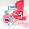 GROSIR MAINAN ANAK MURAH DENTIST KIT YZ6 SET TAS DOKTER GIGI KANTONG BERKARAKTER PINGUIN BEREDUKASI - Gambar 2