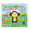 GROSIR MAINAN ANAK BALANCE TIMBANGAN SS1562 KARAKTER MONKEY BALANCE MAINAN EDUKASI ANAK BERHITUNG - Gambar 4