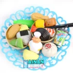 MAINAN ANAK MURAH GROSIR KERANJANG DIMSUM ISI 2 SS1982 DAN CHEF MAKANAN JEPANG SUSI DAN ICE CREAM
