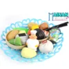 MAINAN ANAK MURAH GROSIR KERANJANG DIMSUM ISI 2 SS1982 DAN CHEF MAKANAN JEPANG SUSI DAN ICE CREAM - Gambar 2