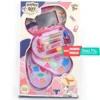 GROSIR MAINAN ANAK HAPPY GIRL FUN MAKE UP BOX BEAUTIFUL MY30088-D241 MAINAN BOX MAKE UP BLUSH ON LIPSTIK 4 LAPIS - Gambar 2
