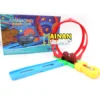 MAINAN ANAK MURAH GROSIR ADVANCING DINO DIY TRACK DINOSAUR CAR 6160 MOBIL CAR TRACK KEPALA DINO MELUNCUR BERPUTAR - Gambar 2