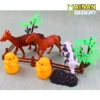 MAINAN ANAK MURAH GROSIR SET FARM ANIMAL 2 BEBEK OCT1226 MAINAN SET ANIMAL ISI 5 PCS MAINAN HEWAN-HEWANAN - Gambar 2