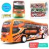 GROSIR MAINAN ANAK MURAH MOBIL BUS BASURI TELOLET OM BP19 MOBIL BUS PULLBACK MENYALA & BERSUARA - Gambar 2