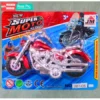 MAINAN ANAK MURAH GROSIR MOGE PULLBACK HARLEY DAVIDSON JM11435 NEW SUPER MOTO - Gambar 2