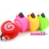 MAINAN ANAK MURAH GROSIR SQUISHY CAKE ROLL SS1575 POTONGAN KUE GULUNG ULANG TAHUN BUNYI CIT CI - Gambar 3