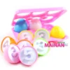MAINAN ANAK MURAH GROSIR MATCHING EGG TOYS YE8 MAINAN TELUR PUZZLE ANGKA MENCOCOKAN ANGKA WARNA WARNI - Gambar 2